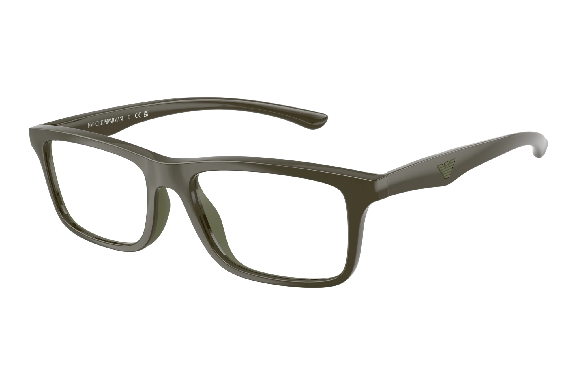 Emporio Armani   EA3285U 6449 Shiny Green/Green Rubber