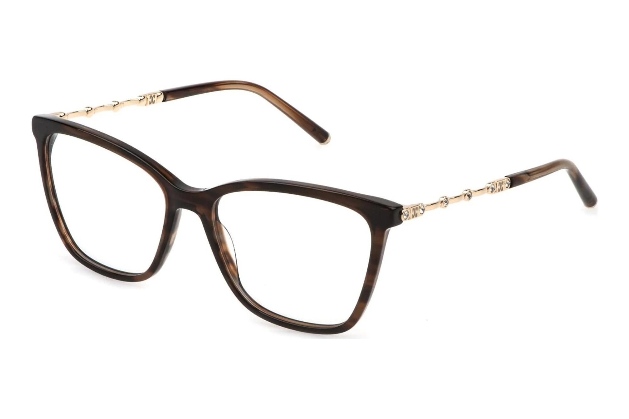 Escada   VESG57S 07HL SHINY BROWN STRIPED HAVANA