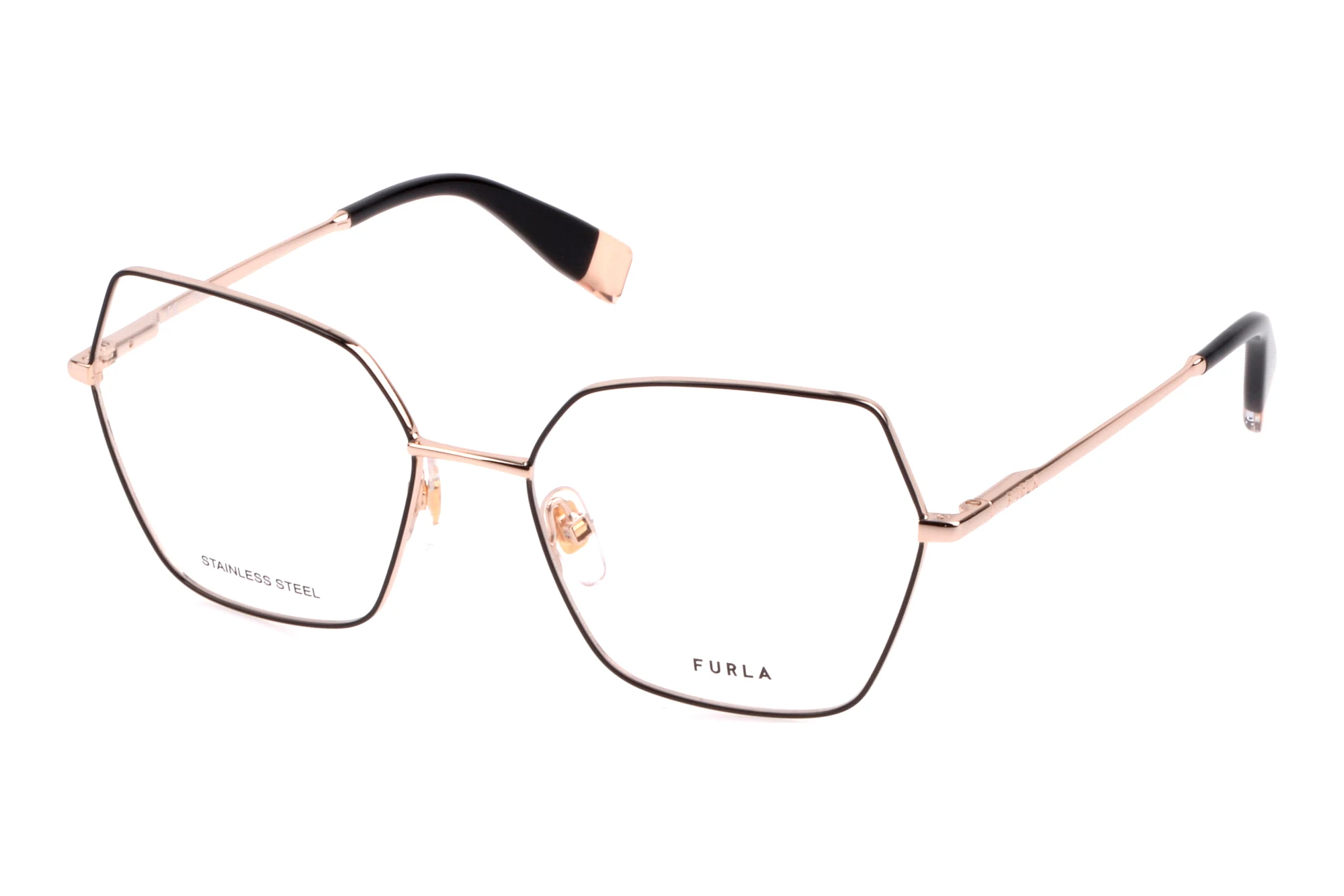 Furla English Rose Wrap Metal Sunglasses Women main image 3