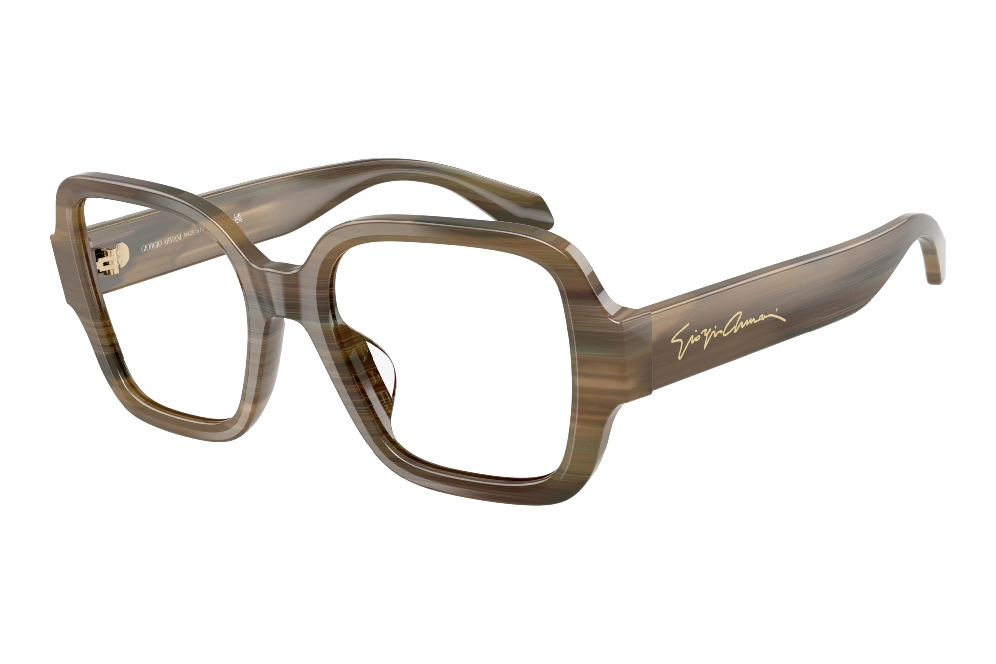 Giorgio Armani   AR7297U 6480 Striped Green