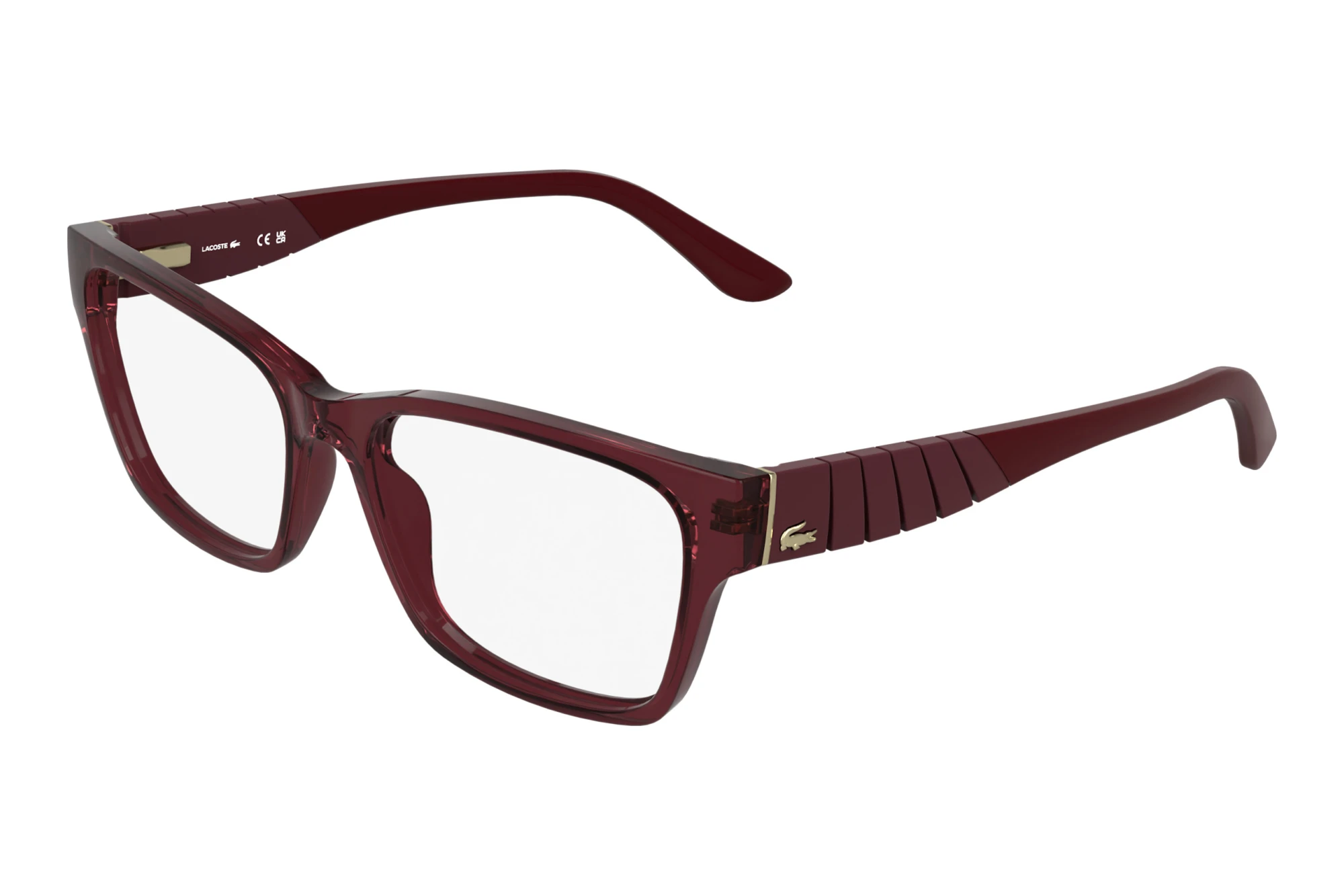Lacoste   L4024 601 TRANSPARENT BURGUNDY