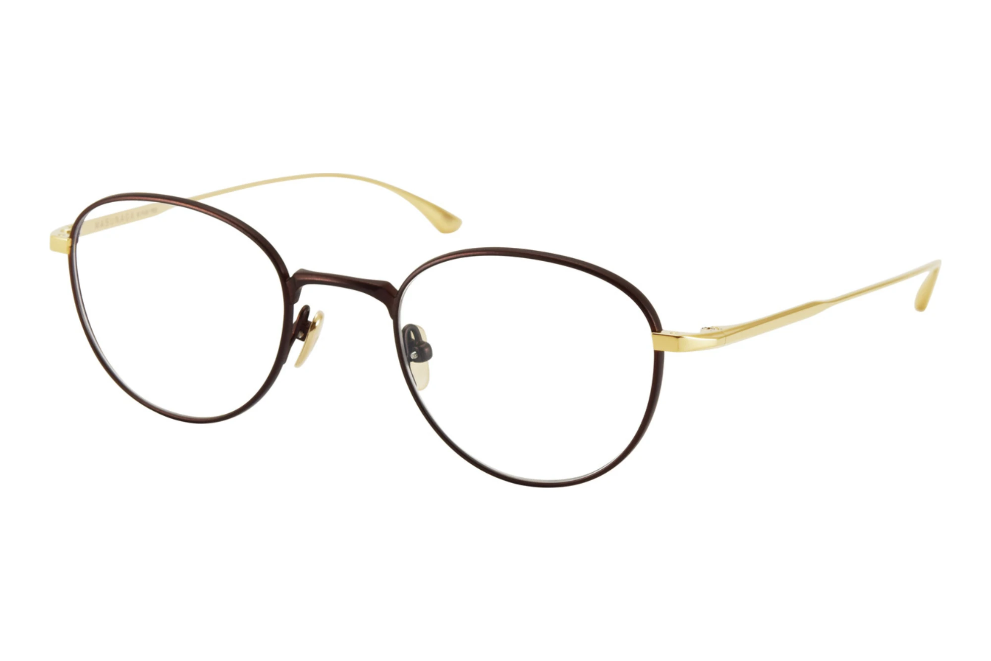 MASUNAGA   RADIOCITY 53 BrownGoldpolished