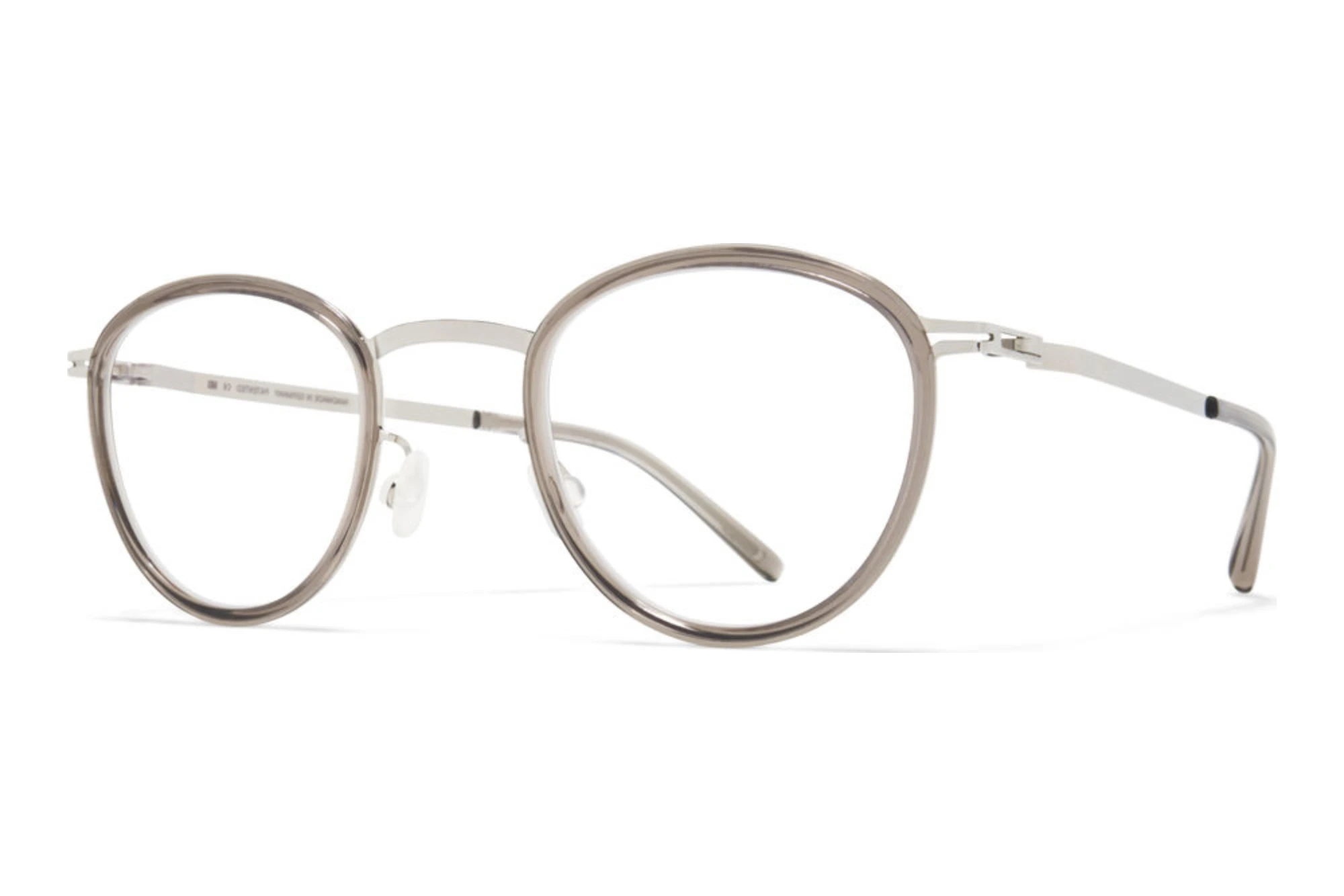 MYKITA   KIRIMA RX 766 A74-Shiny Silver/Clear Ash