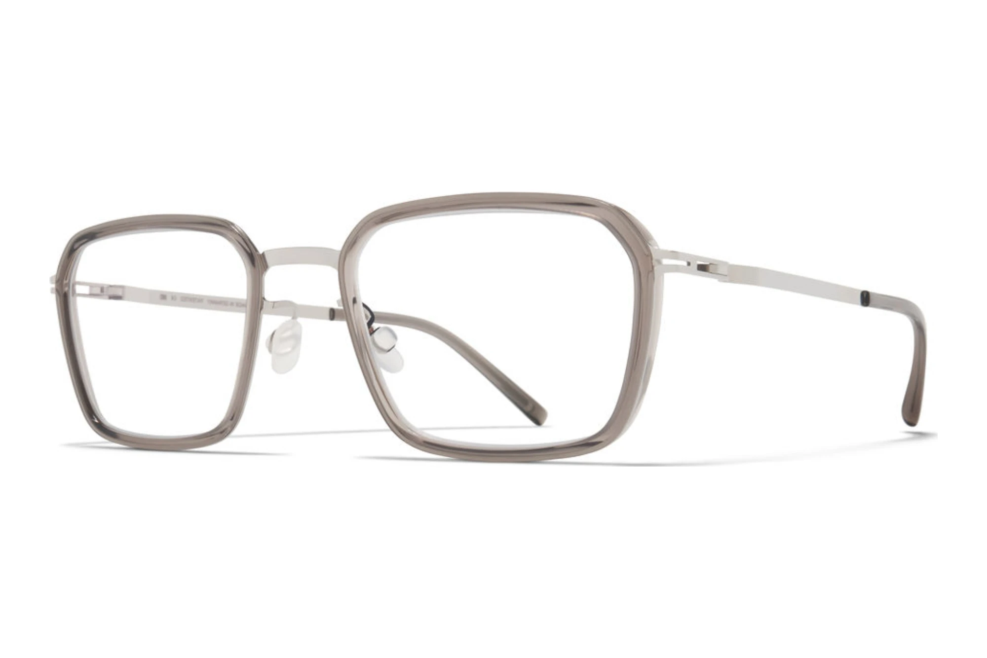 MYKITA   LAURI RX 766 A74-Shiny Silver/Clear Ash