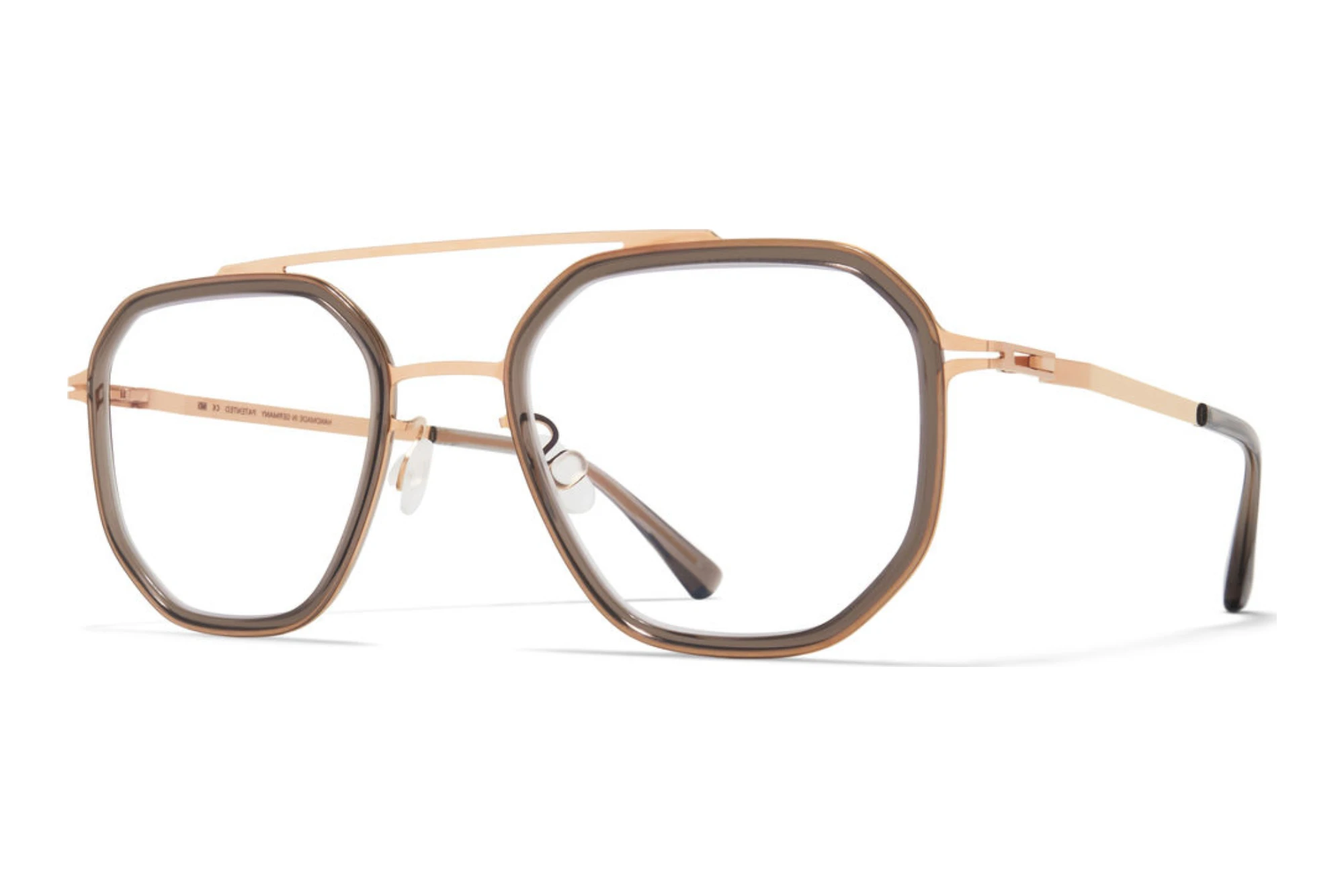 MYKITA   SATU 653 A83-Champagne Gold/Clear Ash