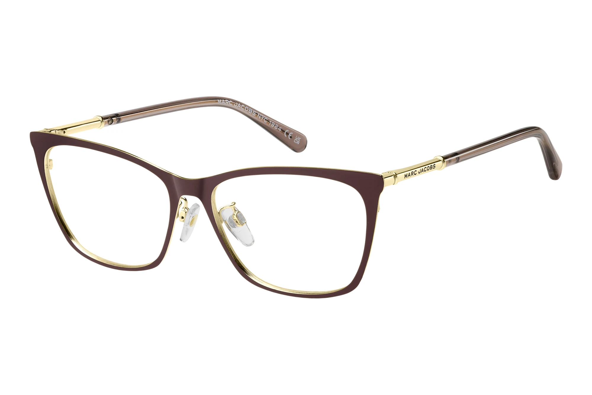 Marc Jacobs   MARC 940/G E28 MATTE BURGUNDY GOLD