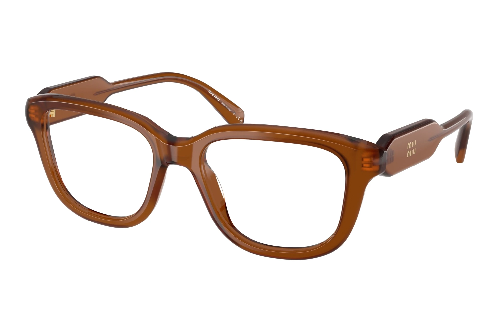 Miu Miu   MU 02ZV 22I1O1 Opal Brown