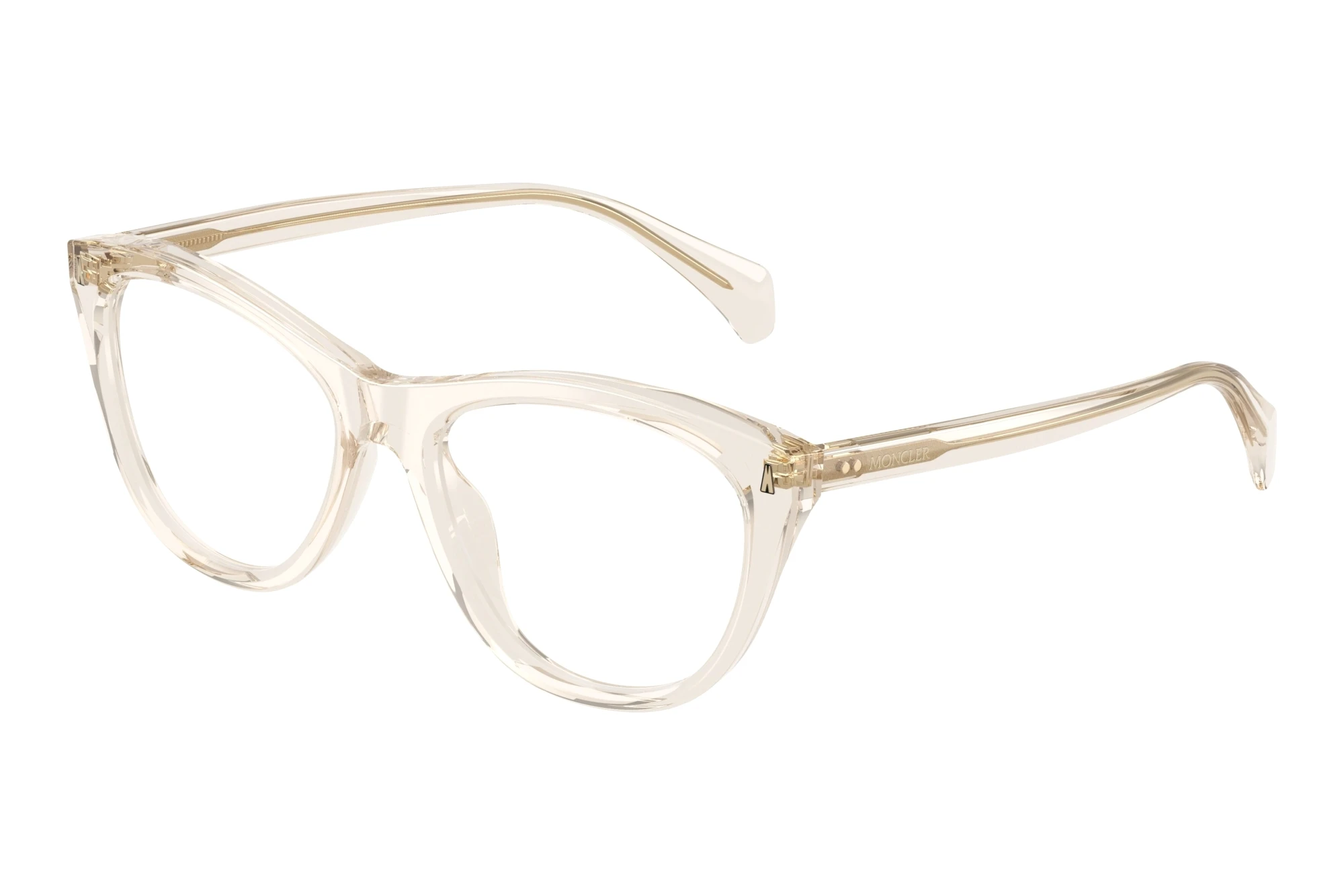 Moncler   ME2034U 3003 Shiny Transparent Off White
