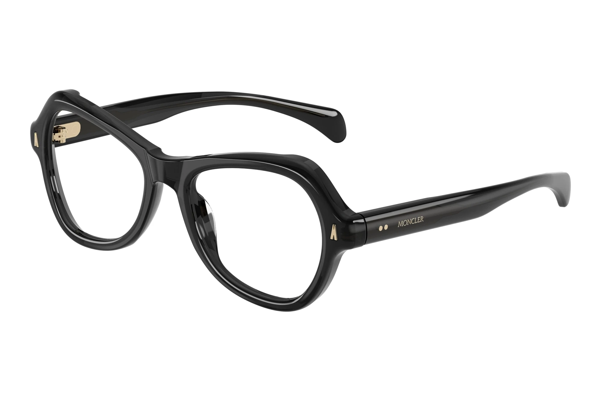 Moncler   ME2038U 3050 Shiny Transparent Dark Grey
