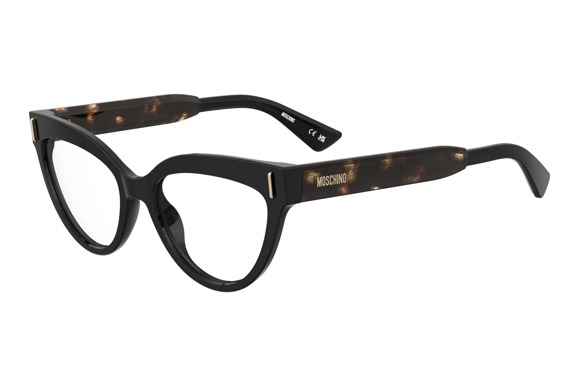 Moschino   MOS661 WR7 BLACK HAVANA