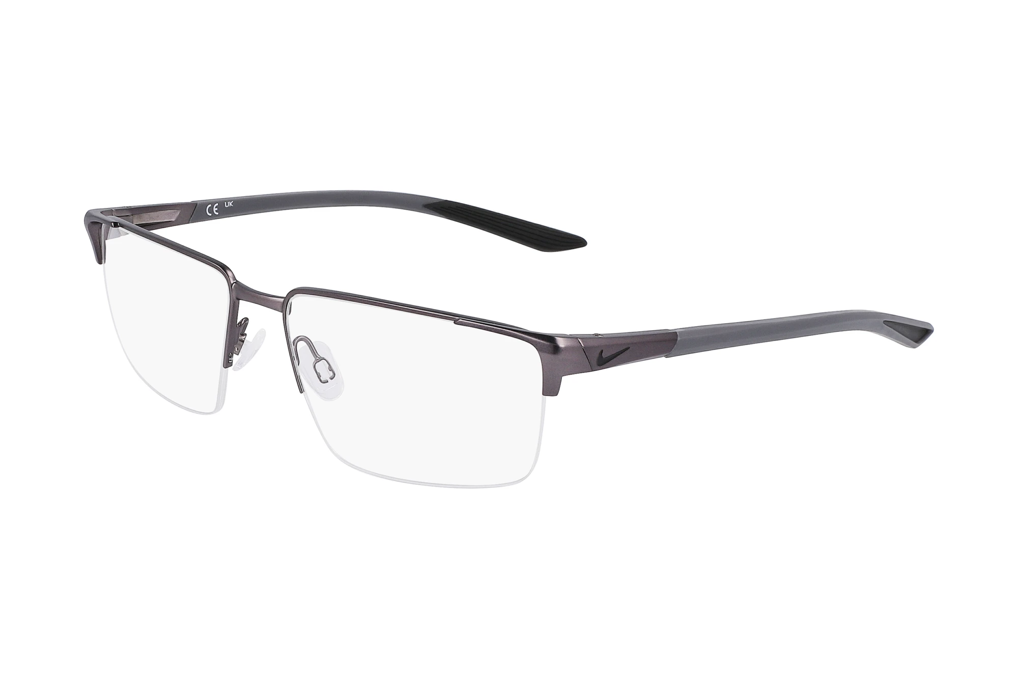 Nike   NIKE 8054 N 070 Satin Gunmetal/Matte Dark Grey