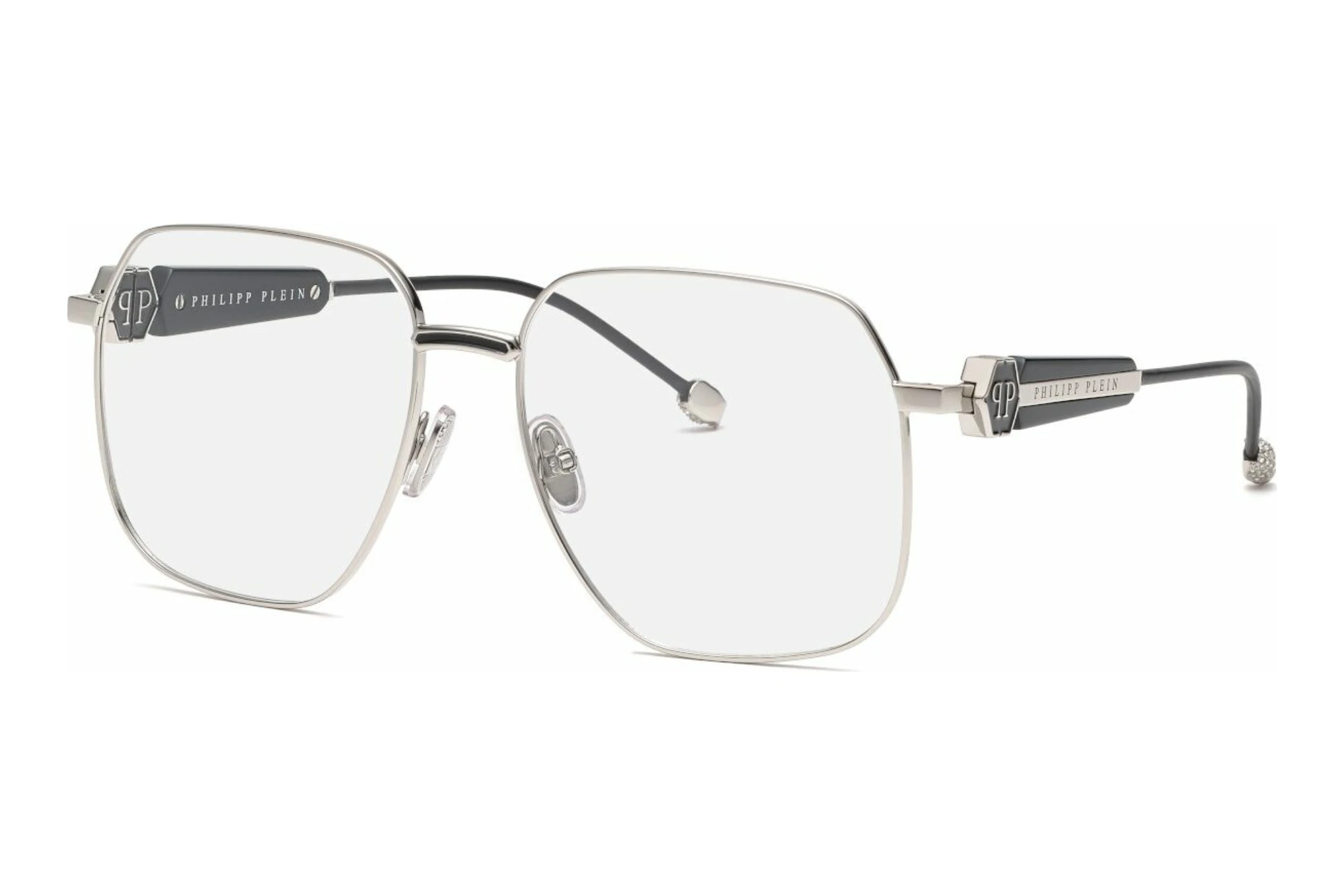Philipp Plein   VPP126S 0583 PALLADIUM W/SHINY BLACK PARTS