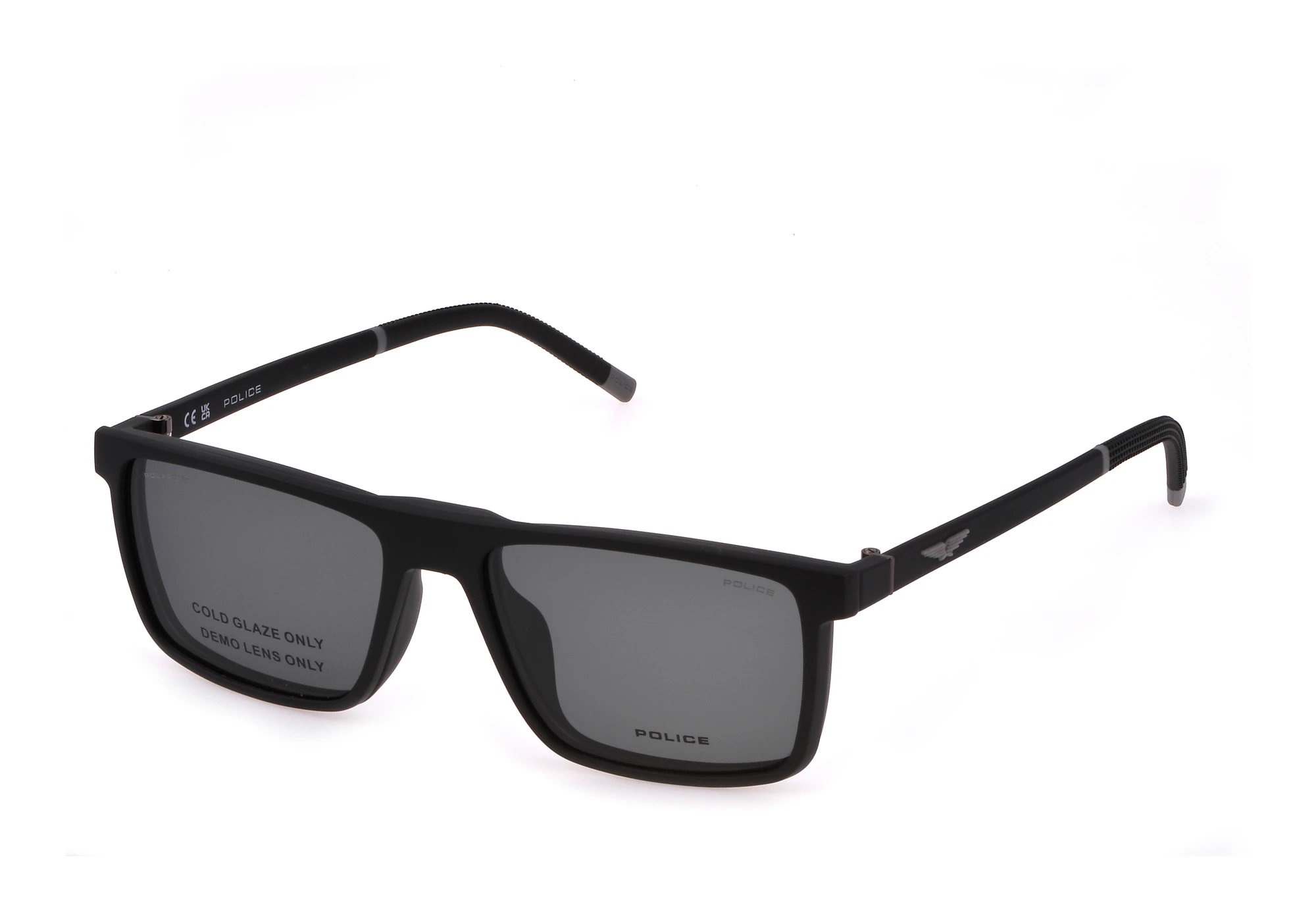 POLICE SUN SPLL09E Sunglasses MATT-BLACK-U28Z 56mm Police Sunglasses SPLL89 509Y main image 3