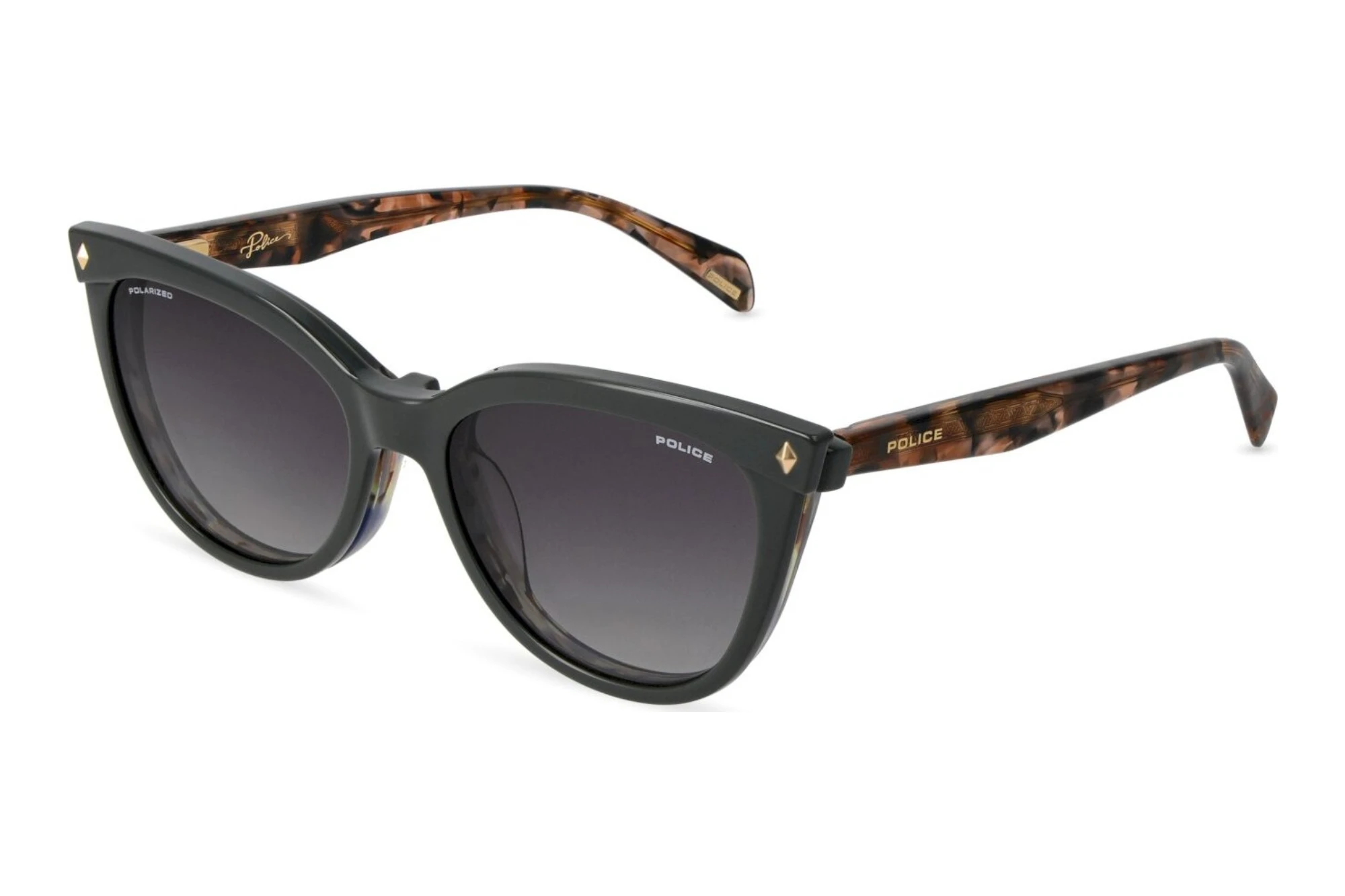 Police   UPLT98E P82P BROWN W/VIOLET STRIPED