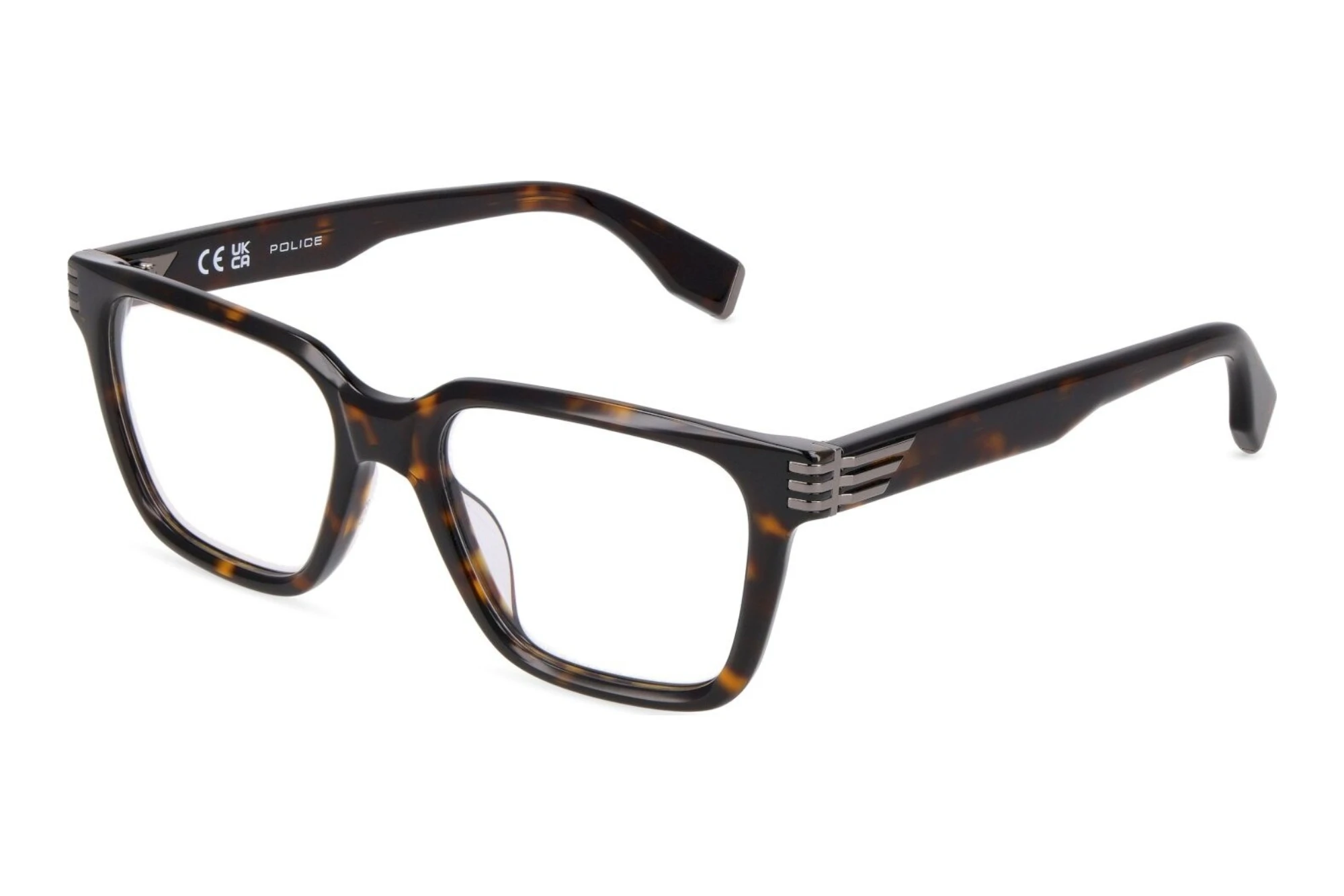 Police   VPLV49 722Y SHINY DARK HAVANA