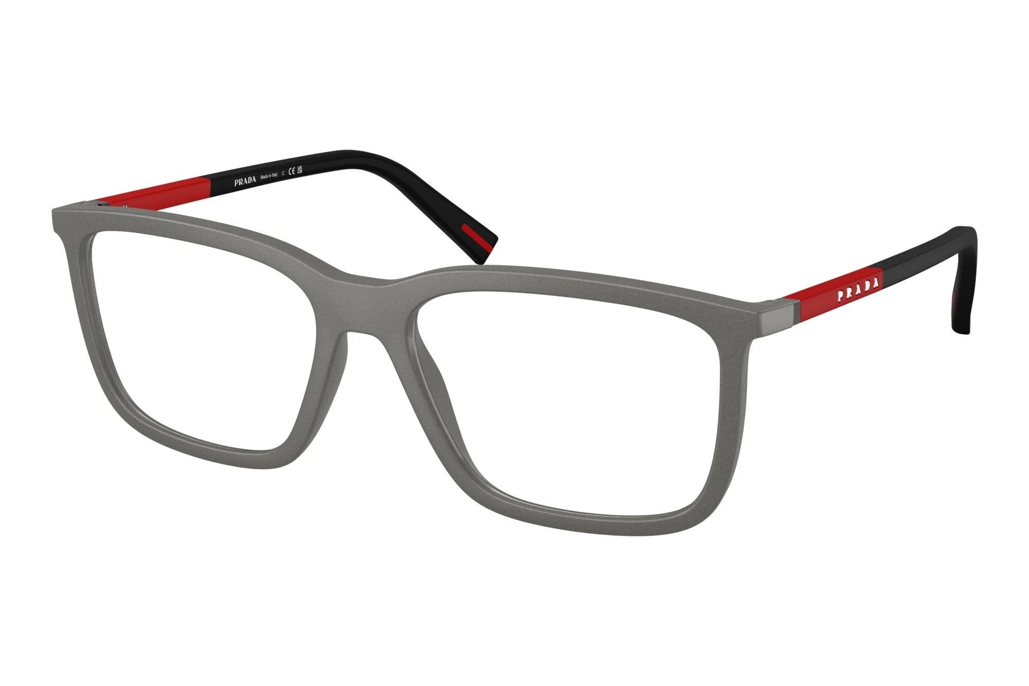 Prada Linea Rossa   PS 01SV 16X1O1 Metal Grey