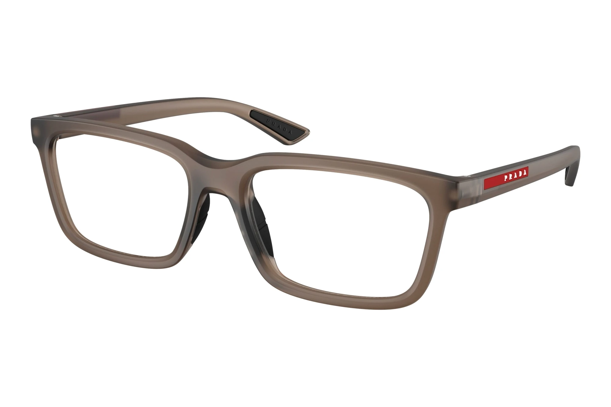 Prada Linea Rossa   PS 02SV 29F1O1 Frosted Brown