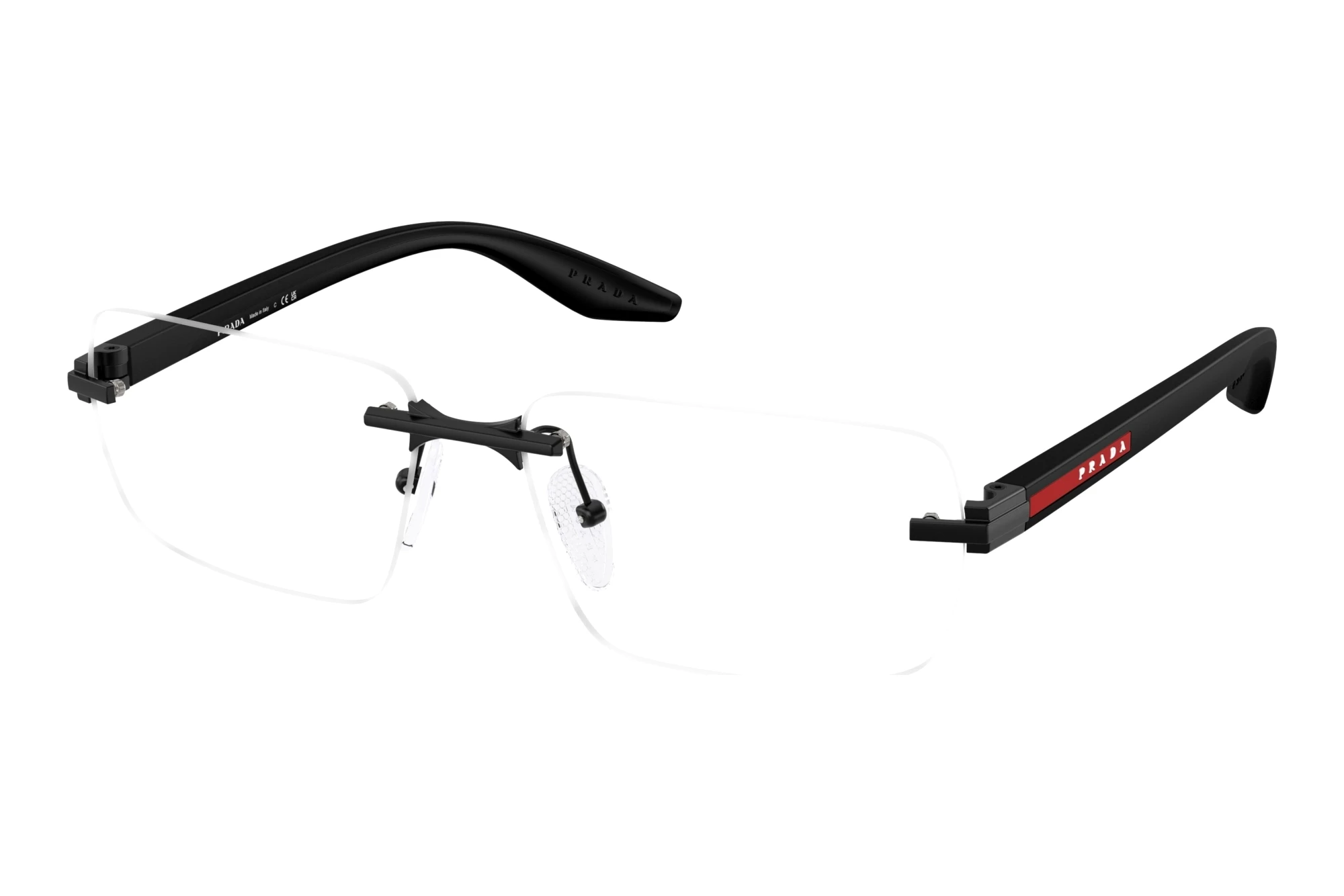 Prada Linea Rossa   PS 58TV 1BO1O1 Matte Black
