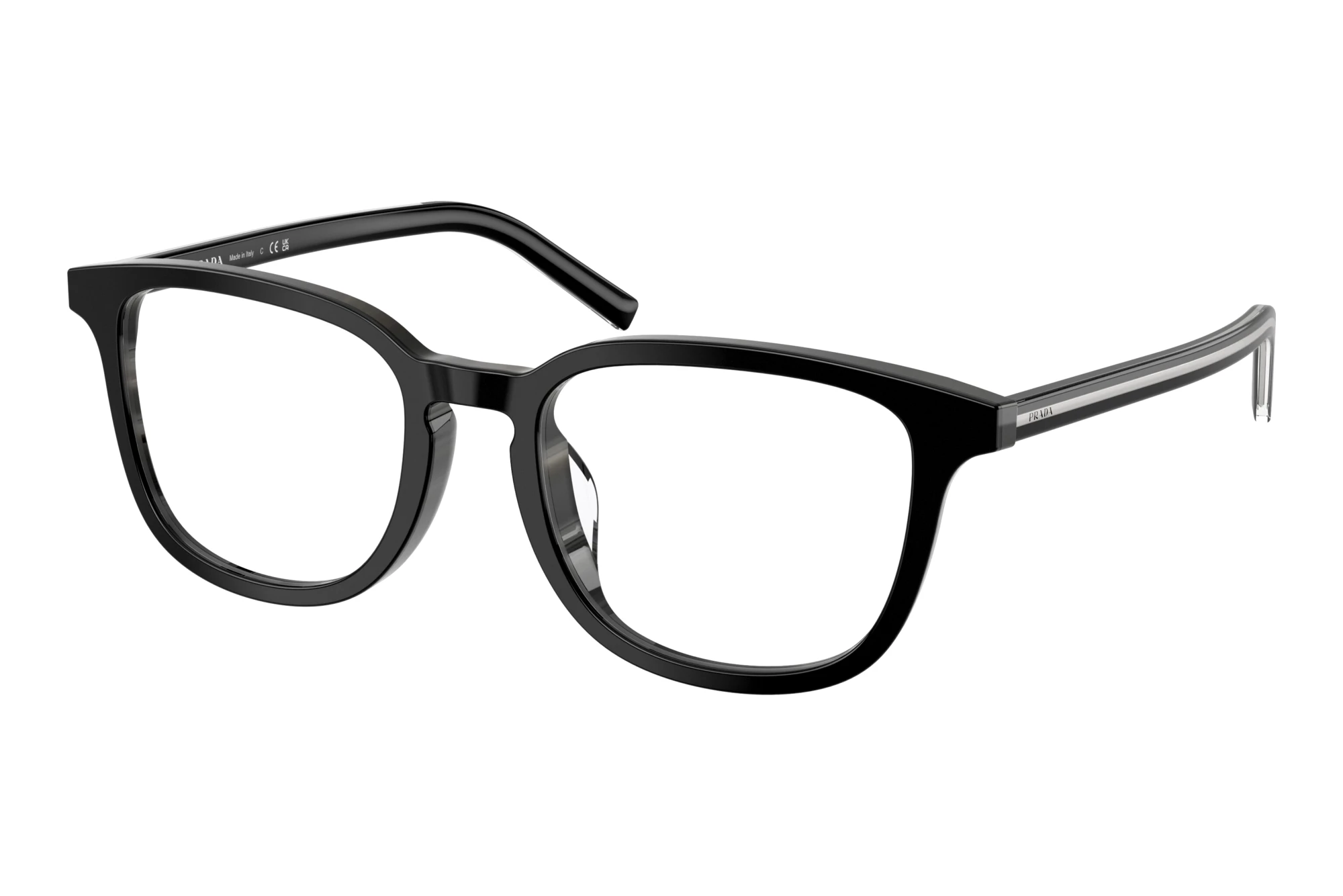 Prada   PR D21VD 29O1O1 Black/basalt Horn