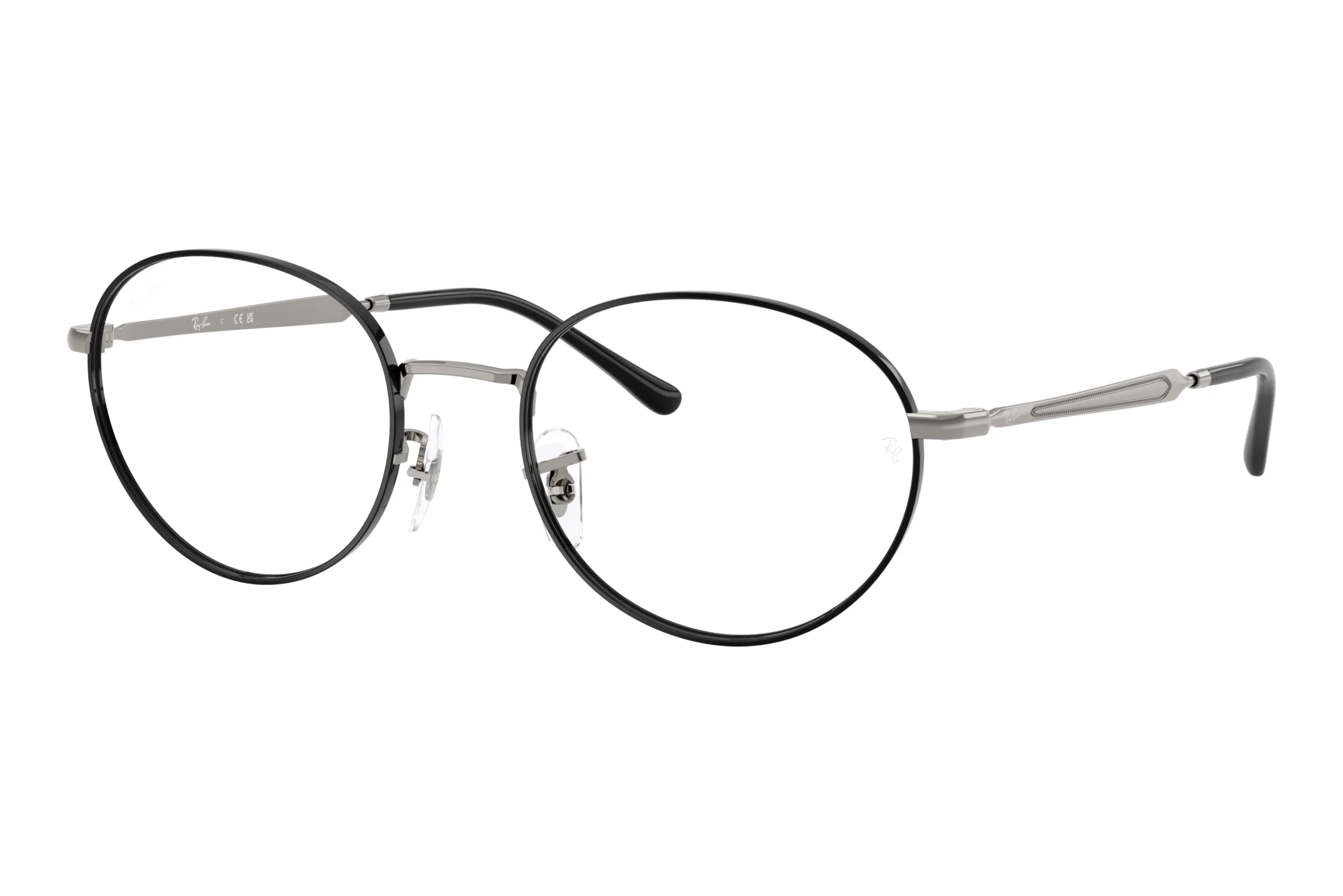 Ray-Ban   RX6558 3179 Black On Gunmetal
