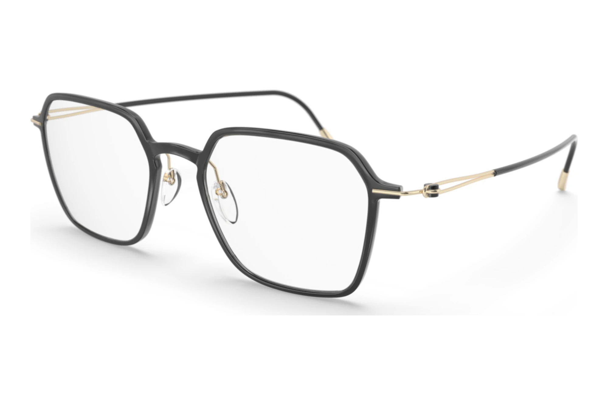 Silhouette   2927 9021 Black shiny / Gold