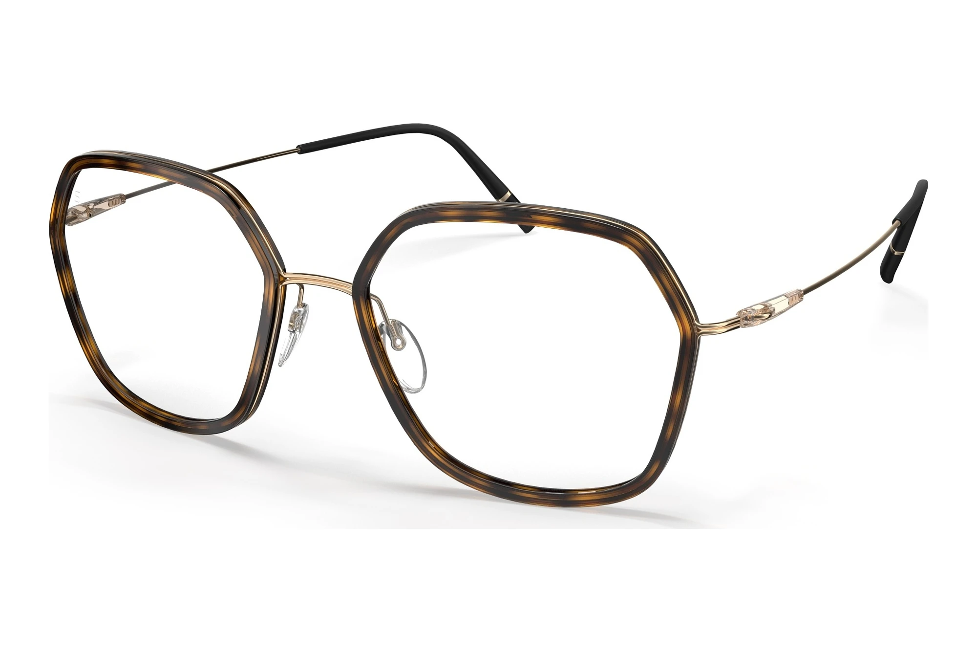 Silhouette   4569 7530 Gold / Olive Green