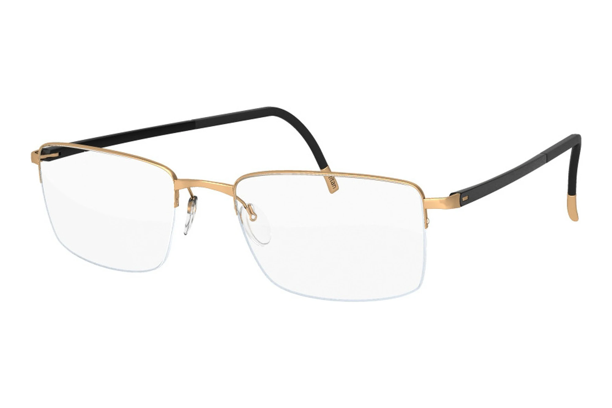 Silhouette   5457 6070 Shiny Gold / Black