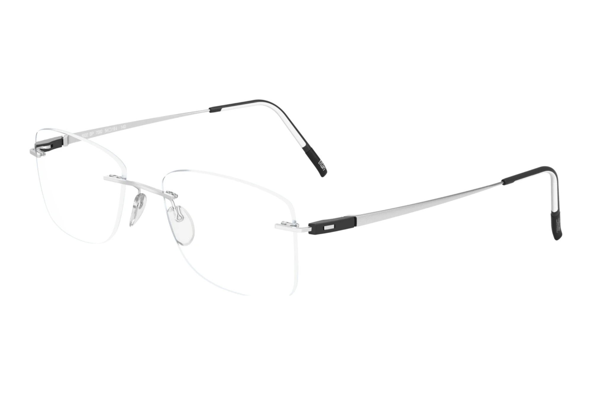 Silhouette   5502-BR 7001 Silverstone Black / White