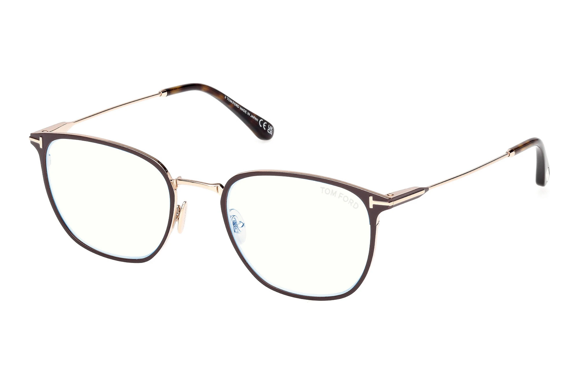 Tom Ford   FT6041-B 048 Glänzend Dunkelbraun