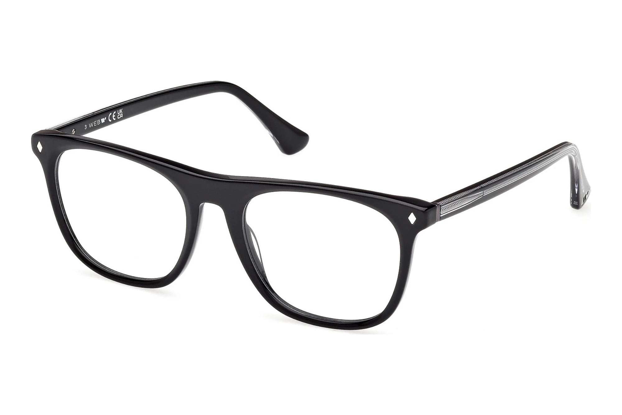 Web Eyewear   WE5462 005 Glänzend Schwarz
