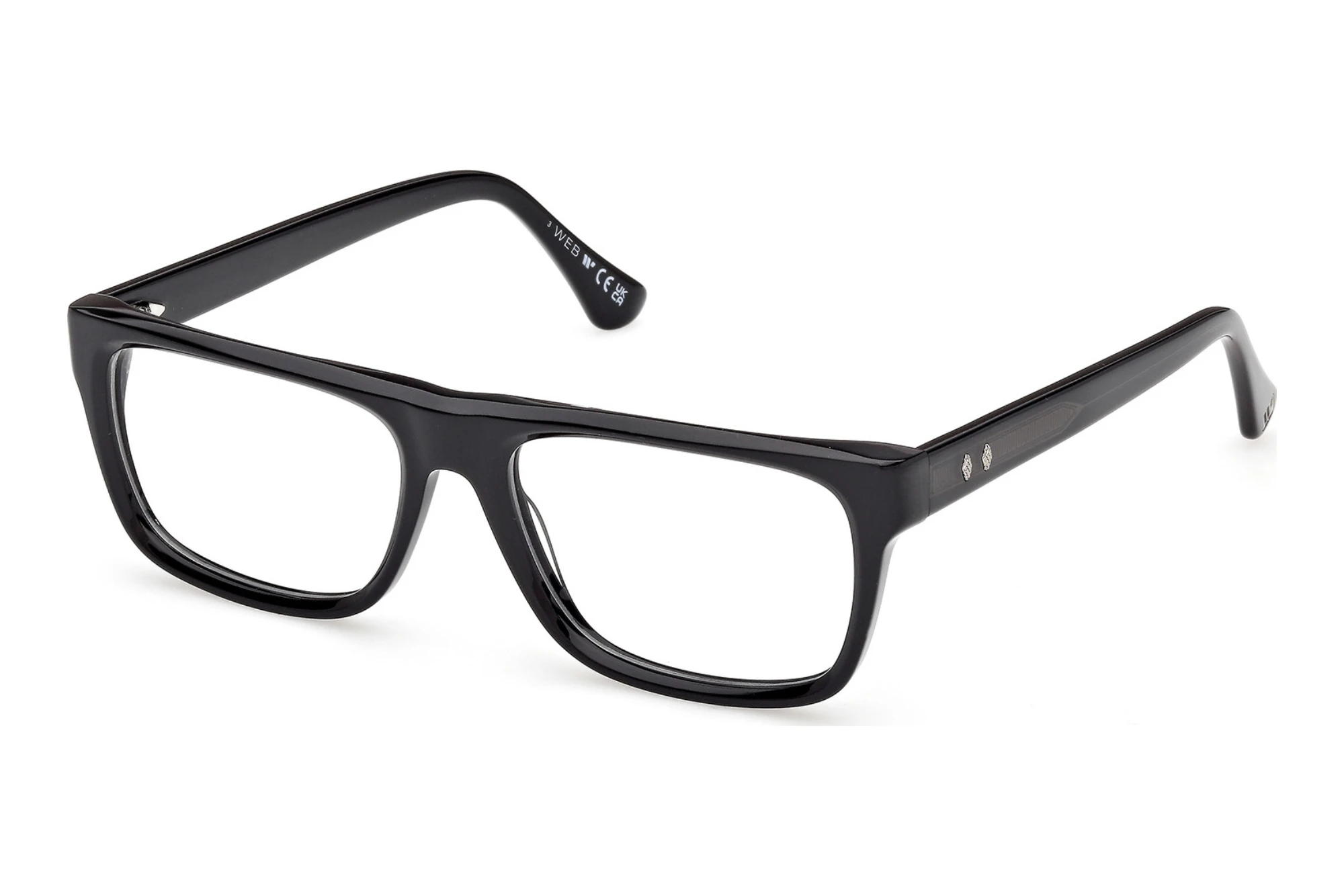 Web Eyewear   WE5464 001 Glänzend Schwarz