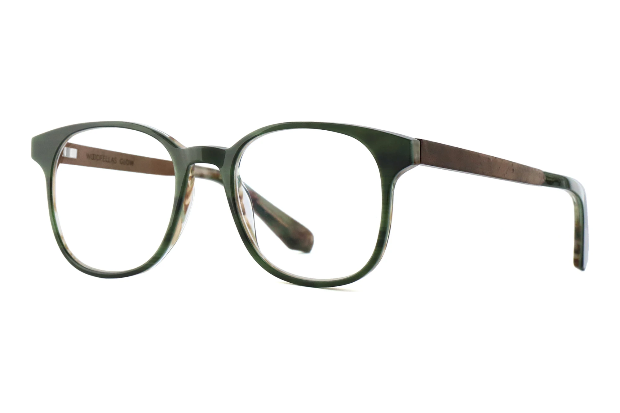 Wood Fellas   11079 curled/green curled/green