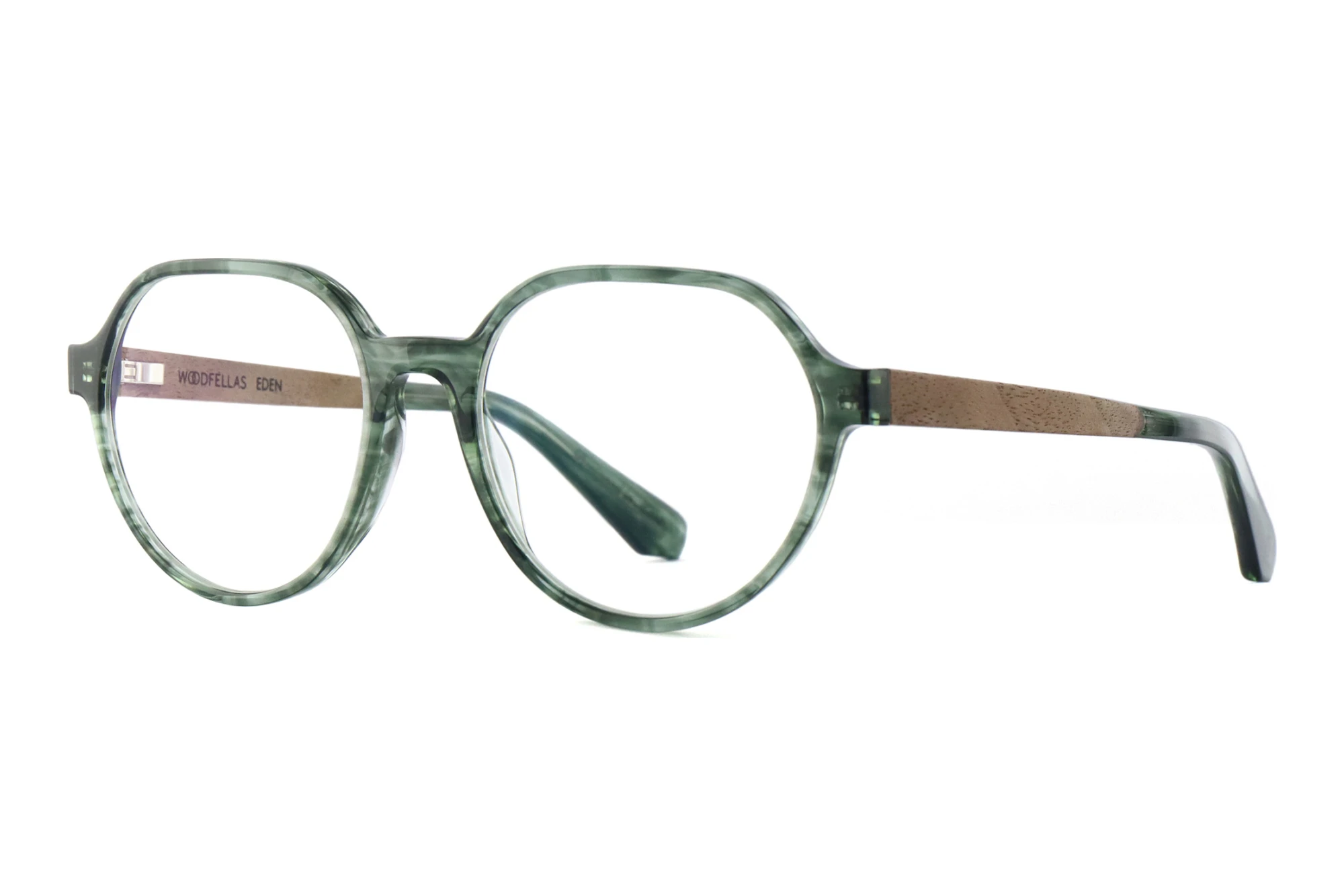 Wood Fellas   11113 curled/green curled/green