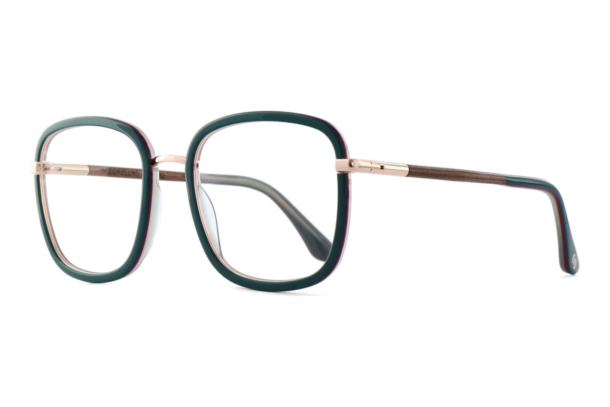 Wood Fellas   11129 macassar/green/rose gold macassar/green/rose gold