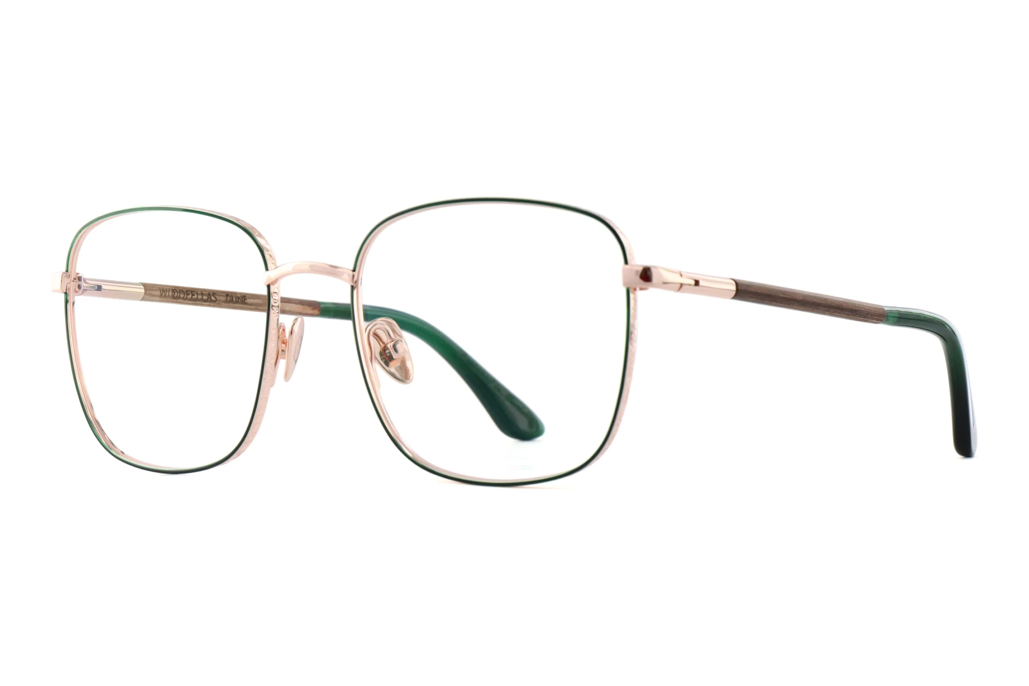 Wood Fellas   11132 macassar/green/rose gold macassar/green/rose gold