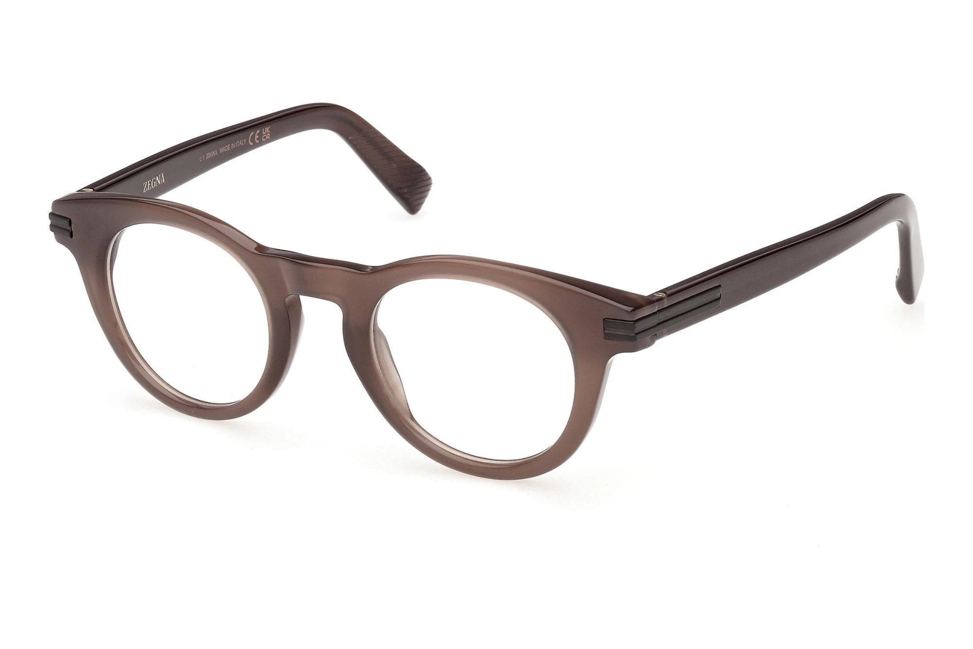 Zegna   EZ5325 048 Glänzend Dunkelbraun