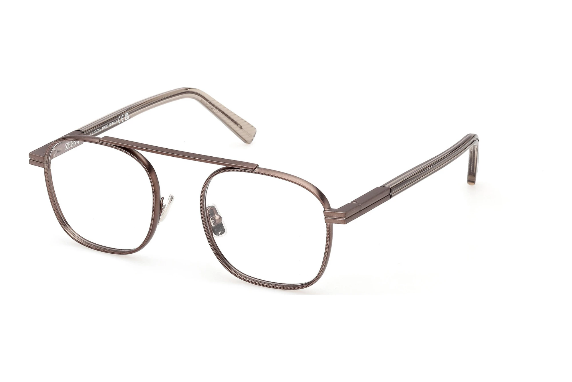 Zegna   EZ5334-H 037 Matt Dunkel Bronze