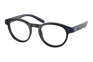 Bvlgari BV1115 5507 Matte Black/Matte Blue