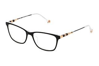 Carolina Herrera VHE882 06MP TOP NERO+BIANCO+CRISTALLO LUCIDO