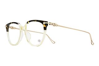 Chrome Hearts Eyewear THOT HOT/PA-GP Hollywood Tortoise/Pale Ale-Gold Plated