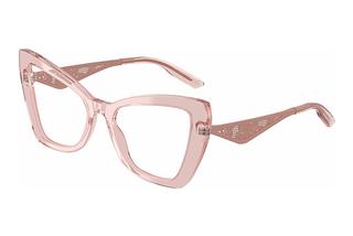 Dolce & Gabbana DG3409 3226 Transparent Powder Pink