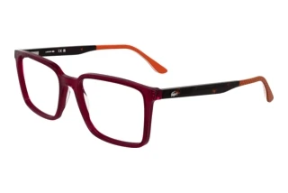 Lacoste L2992 601 RED TRANSPARENT BURGUNDY