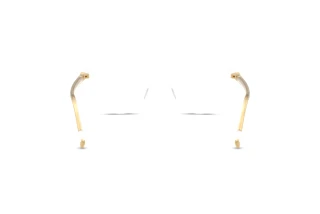 Vista posterior Miu Miu MU 02WV (15Z1O1)