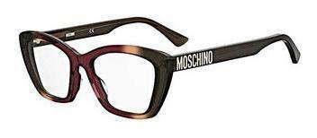 Moschino MOS629 1S7 BURGUNDY BROWN