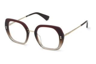 Nina Ricci VNR453 0AH7 SHINY BORDEAUX GRAD.BROWN