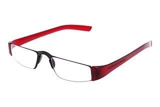 Porsche Design P8801 B D2.00 titanium, black-bordeaux