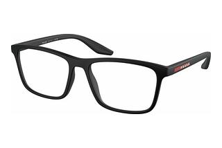 Prada Linea Rossa PS 01QV DG01O1 Black Rubber