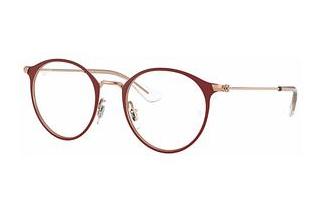 Ray-Ban Junior RY1053 4077 MATTE BORDEAUX ON ROSE GOLD