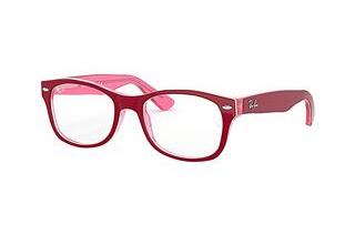 Ray-Ban Junior RY1528 3761 BORDEAUX ON TRANSPARENT PINK