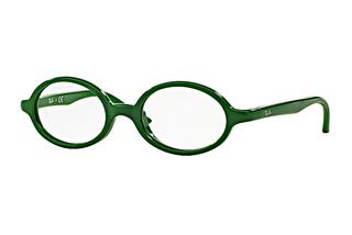 Ray-Ban Junior RY1545 3636 GREEN ON RUBBER GREEN